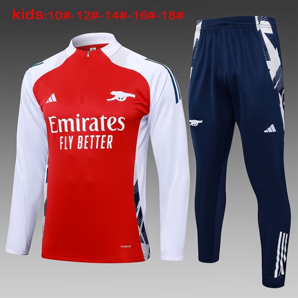 Kinder Sweatshirts Arsenal 2024-2025 Rote Weiß 3